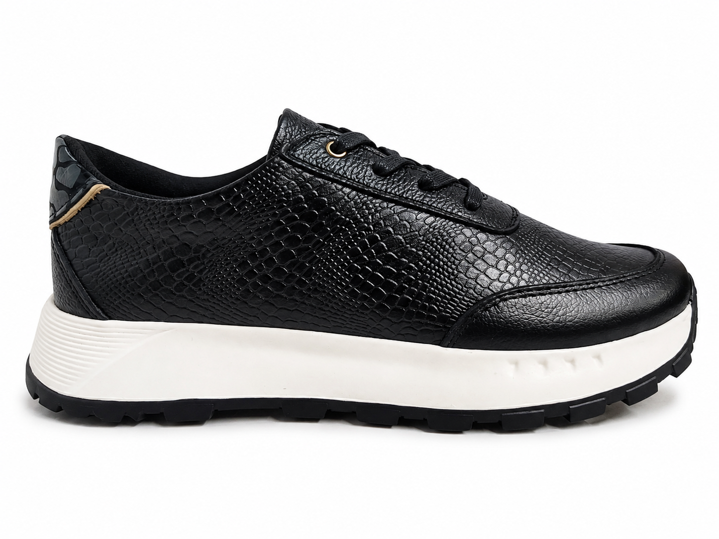 Tenis Oso negro en cuero