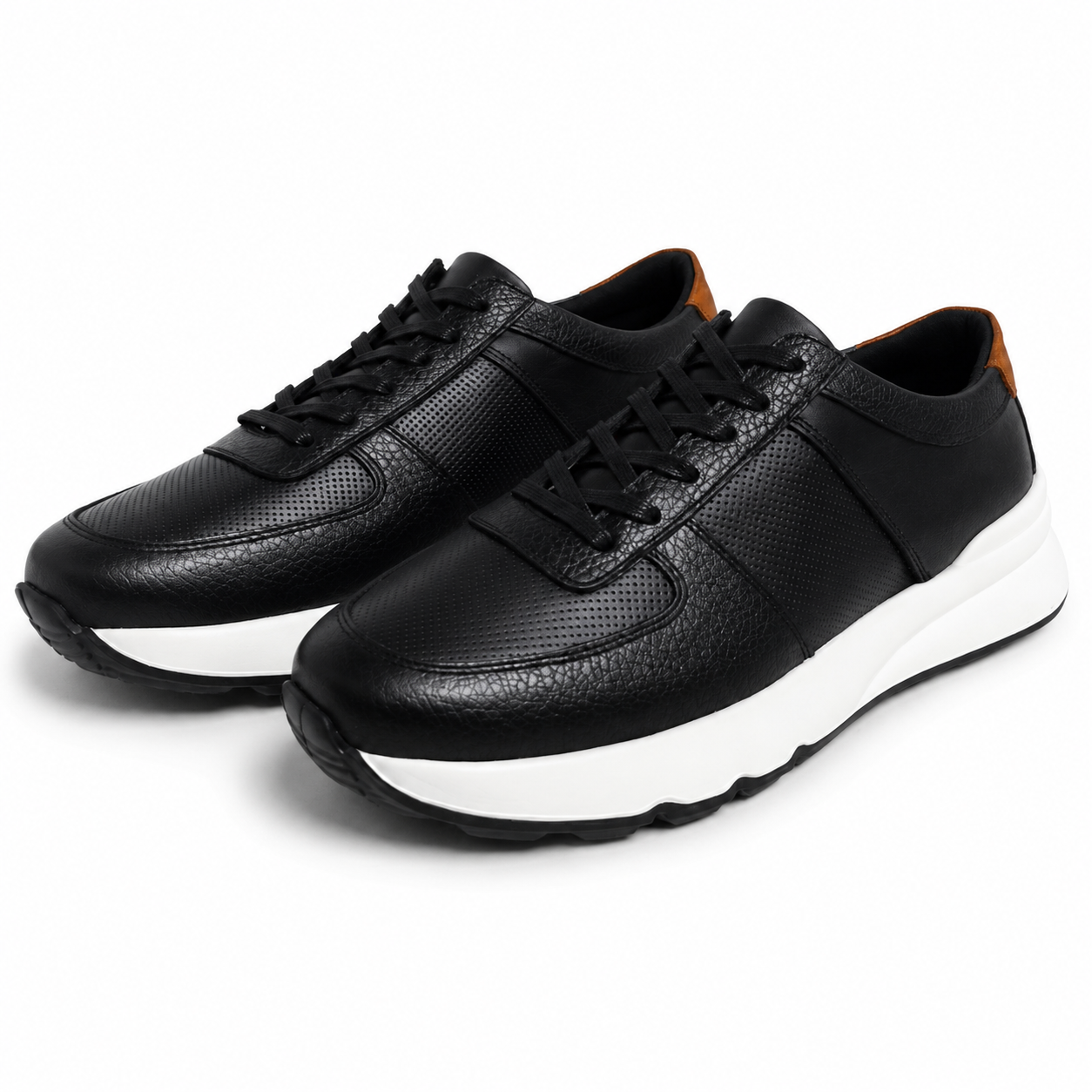 TENIS CUMBRE FOR MEN NEGRO X MIEL