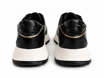 Tenis Oso negro en cuero